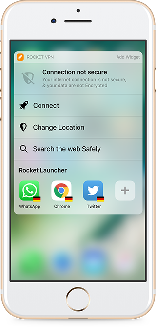 3D touch / Widget